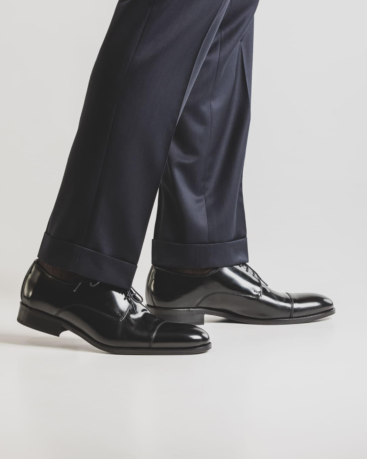 Florentic black Derby shoe