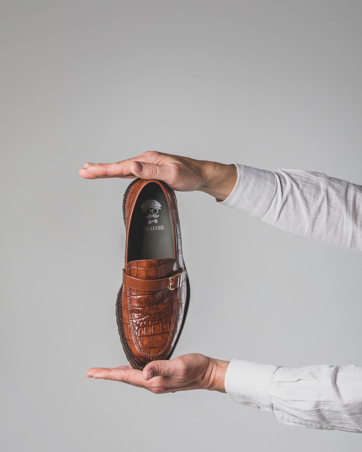 Gaucho Cognac Cyclamino Buckle Shoe