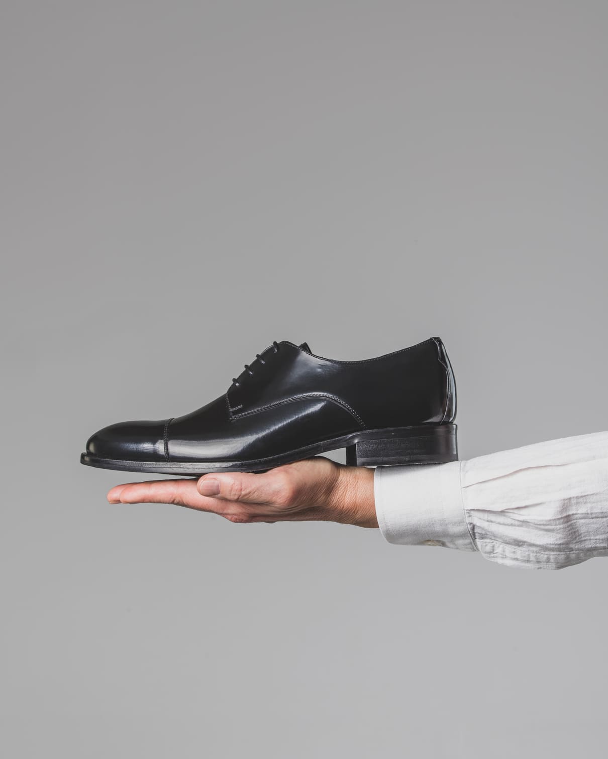 Florentic black Derby shoe