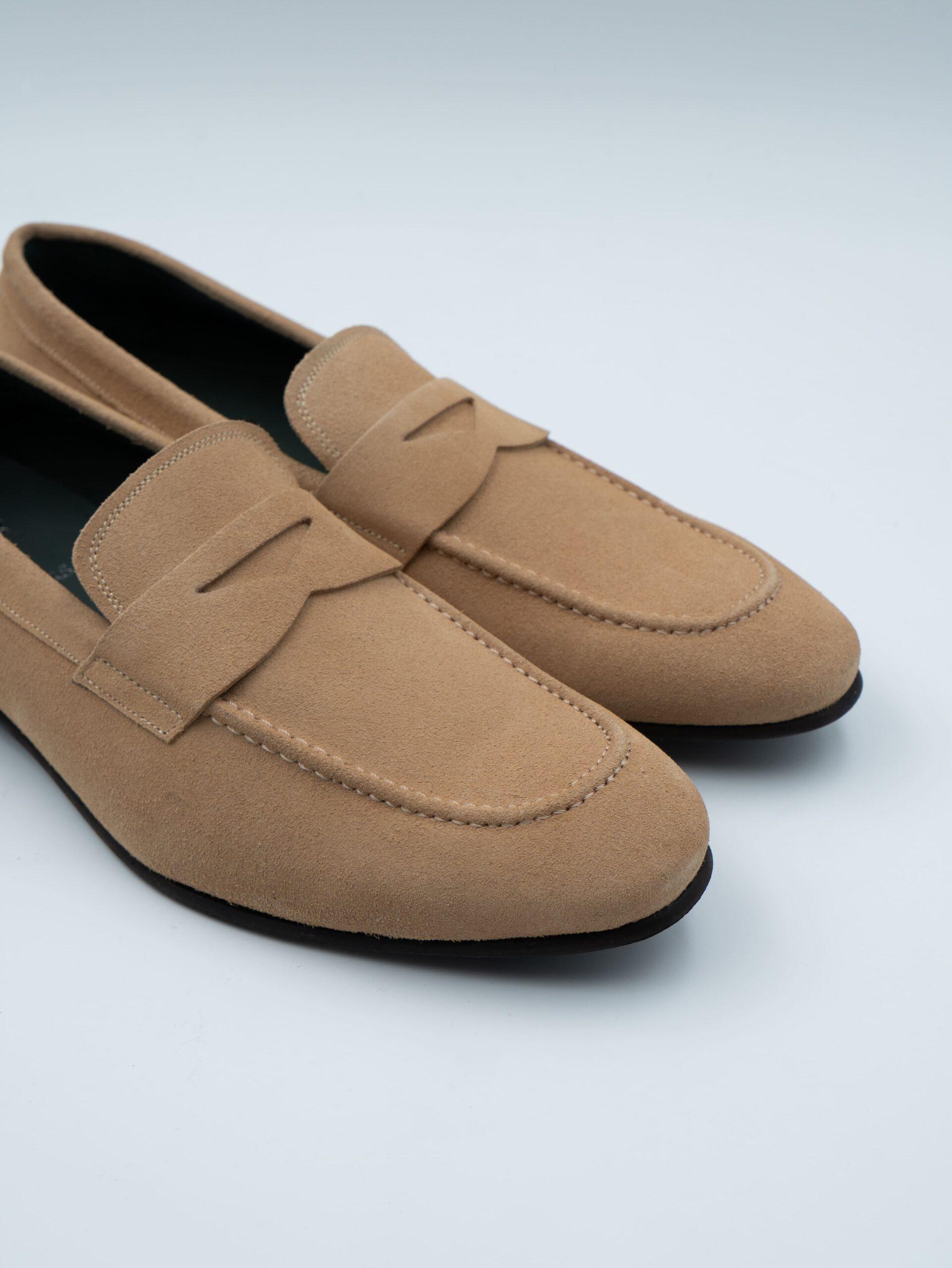 London Suede Moccasin