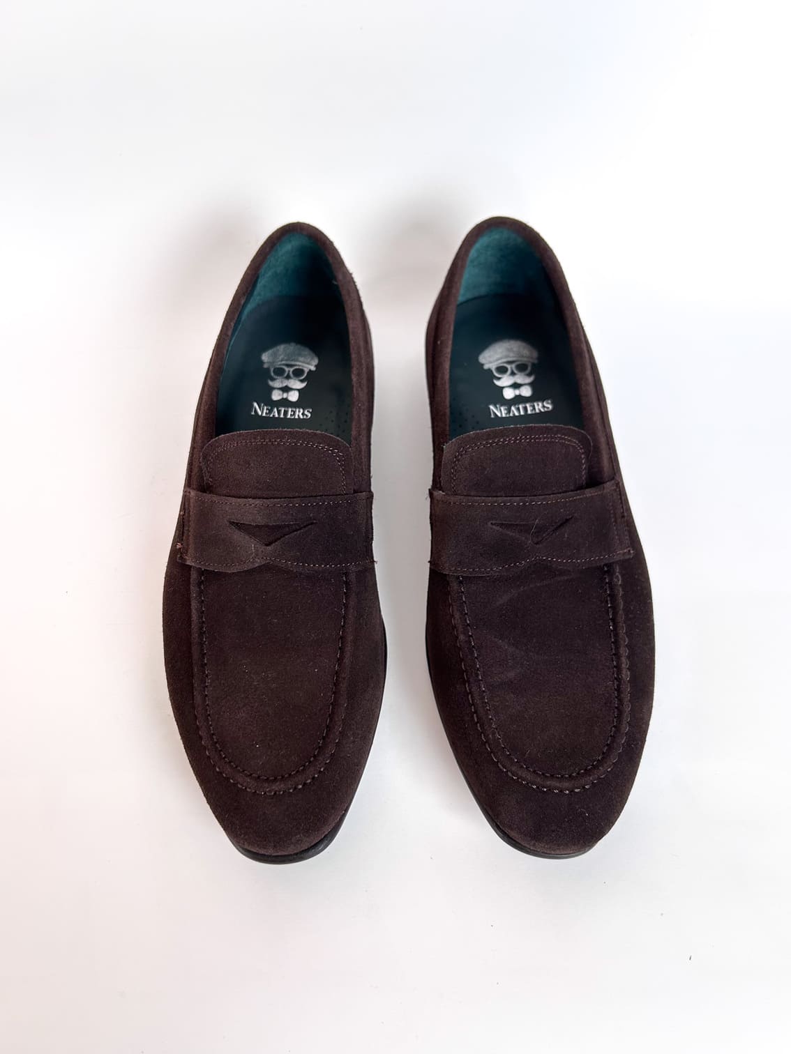 Moka Suede Moccasin with Mask
