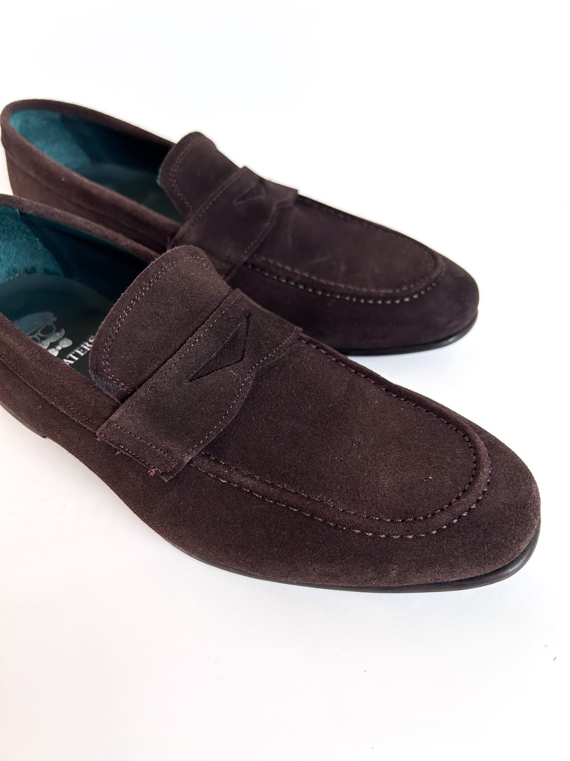Moka Suede Moccasin with Mask