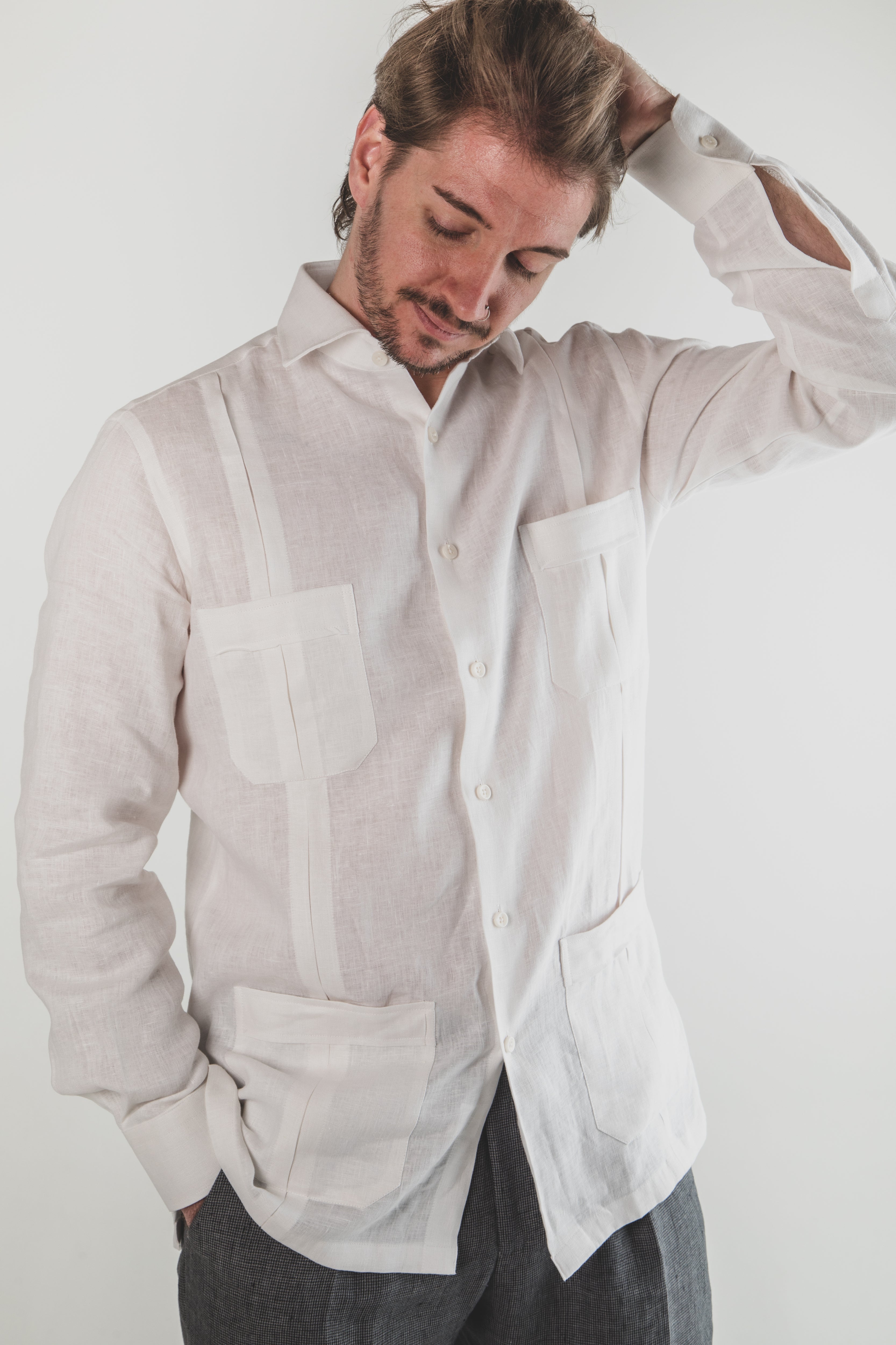 Guayabera Blanca