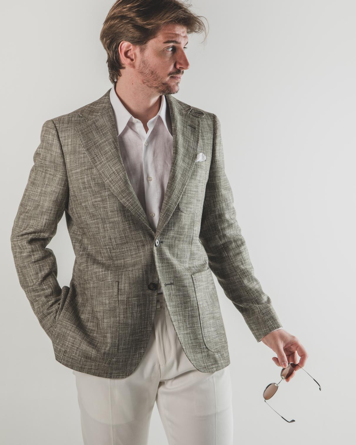 Green Mottled Arabí Jacket