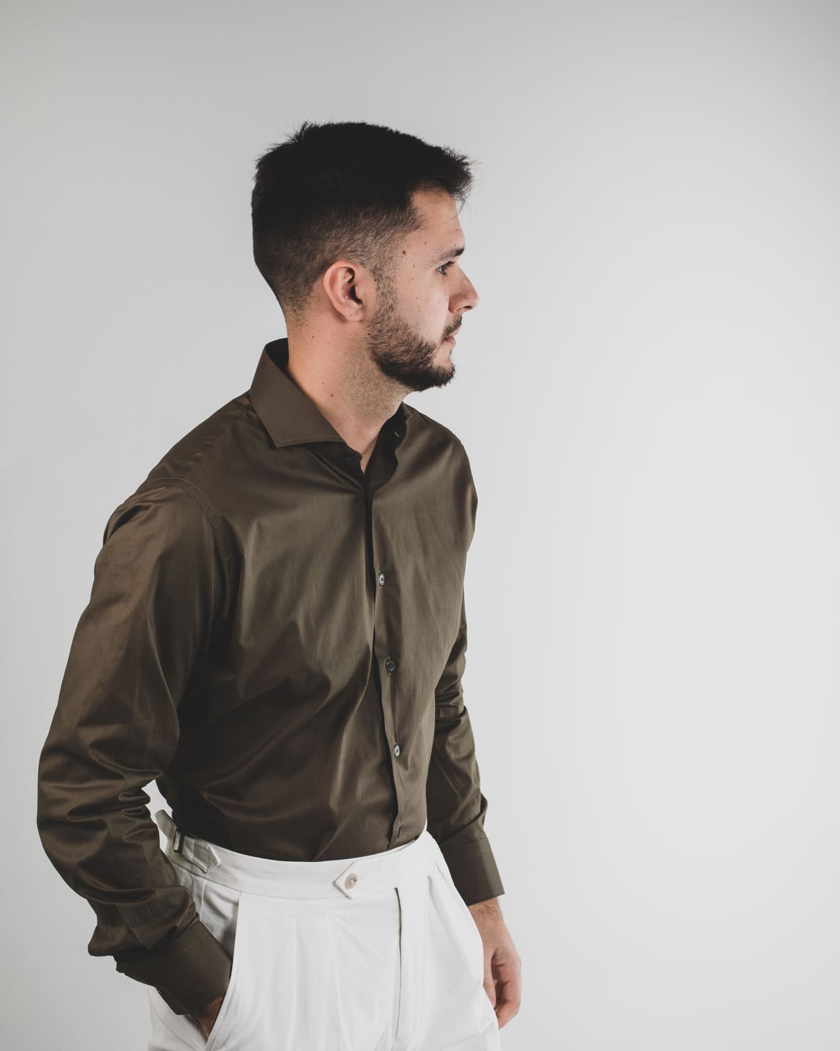 Camisa Verde Musgo