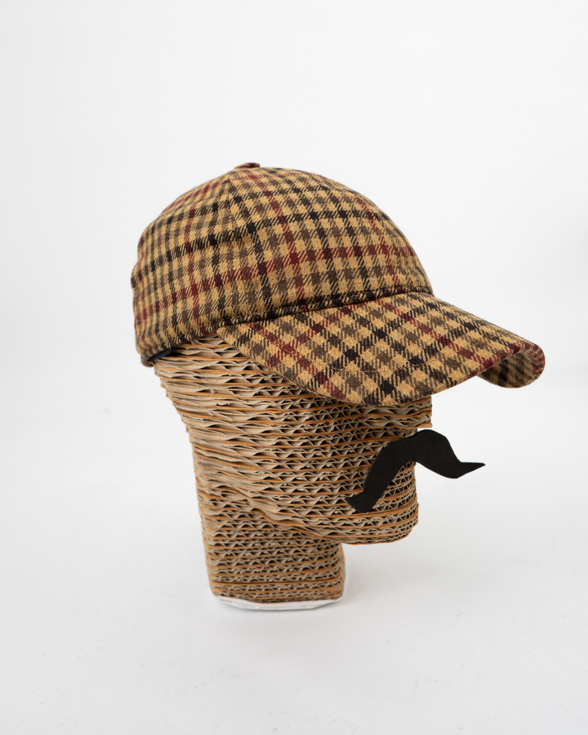 Gorra Strike Mostaza Cuadros