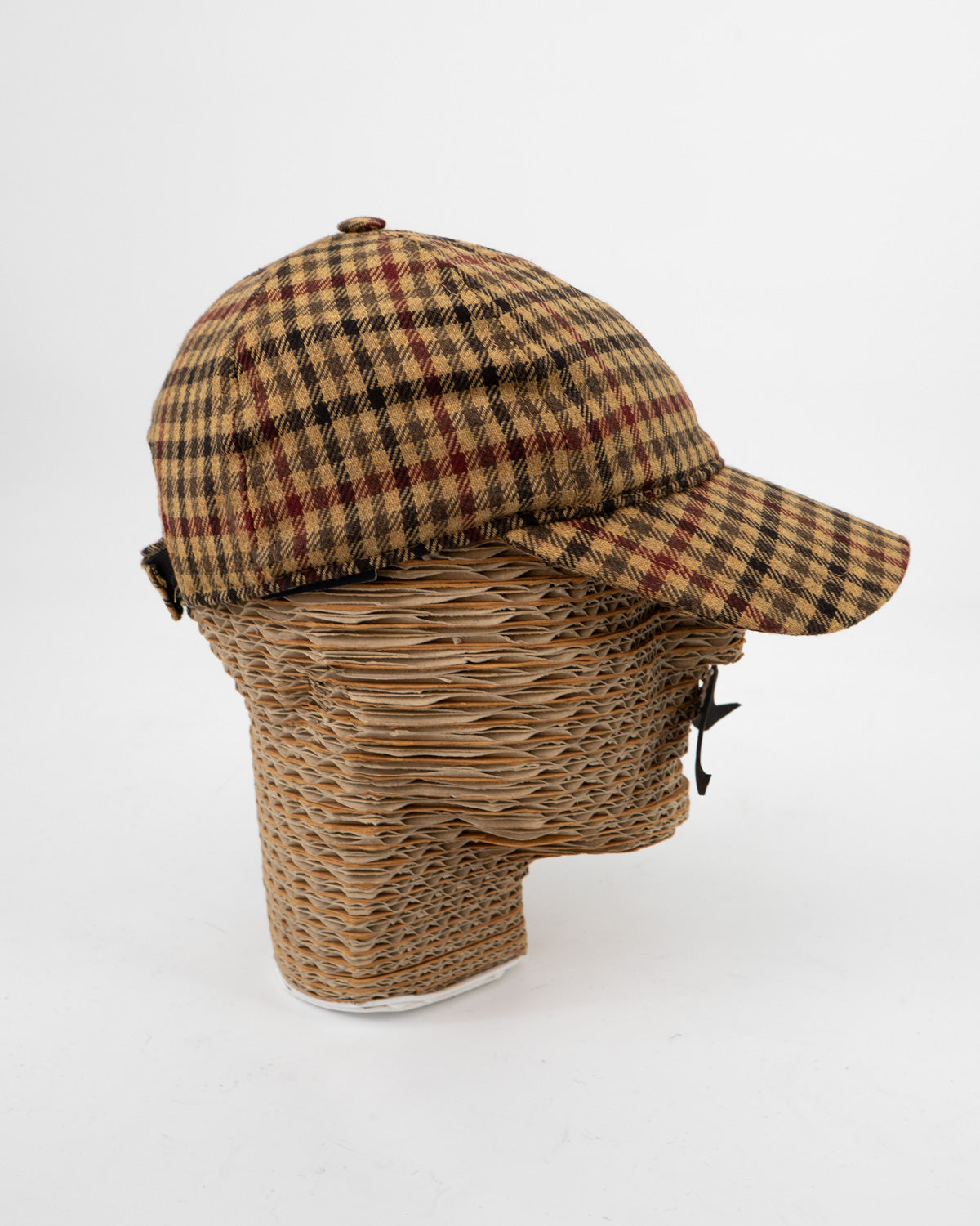 Gorra Strike Mostaza Cuadros