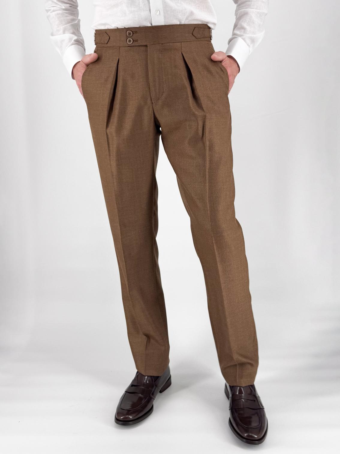 Wool/Cashmere/Silk Yakka Caldera Trousers