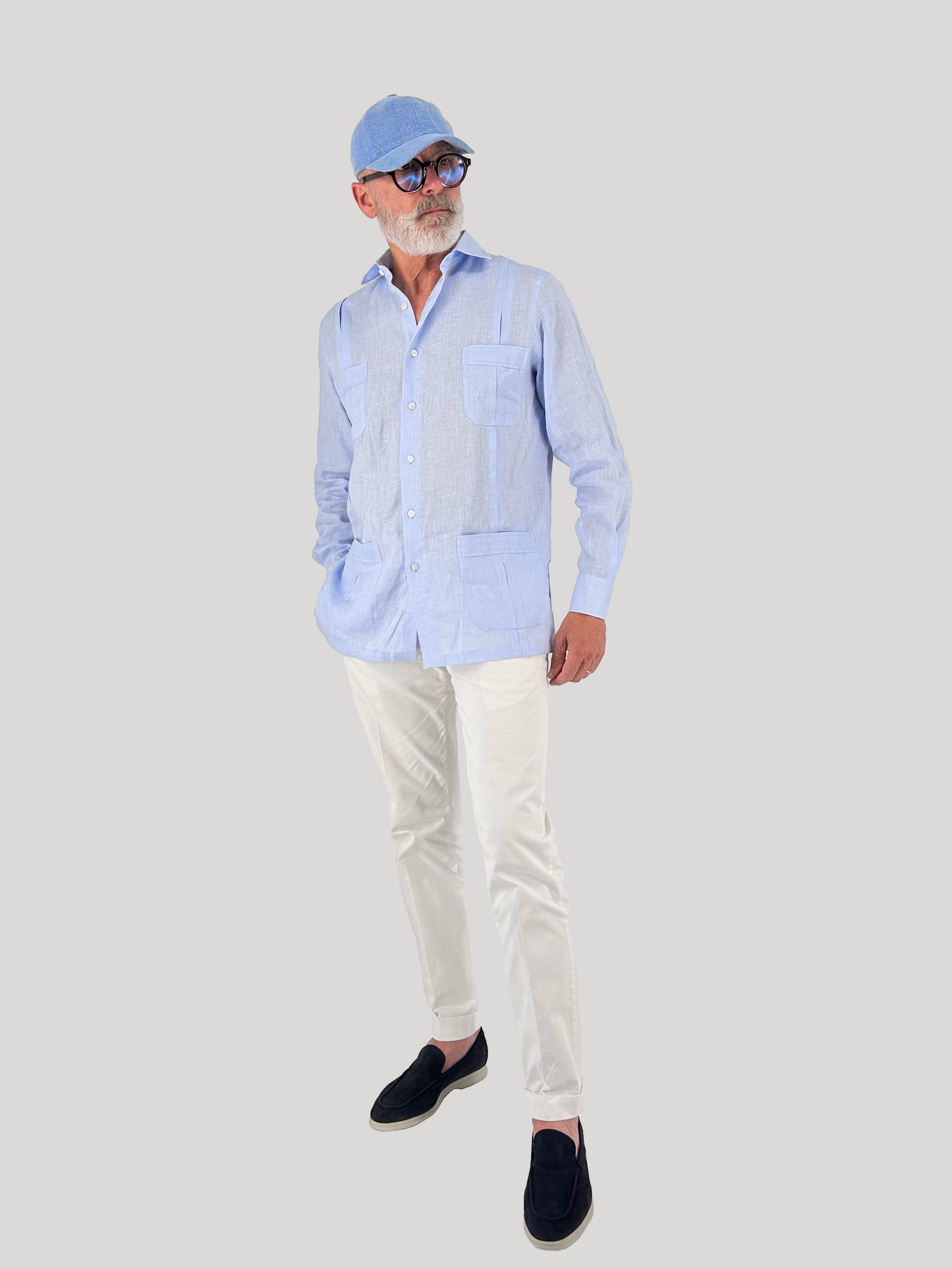 Guayabera Azul