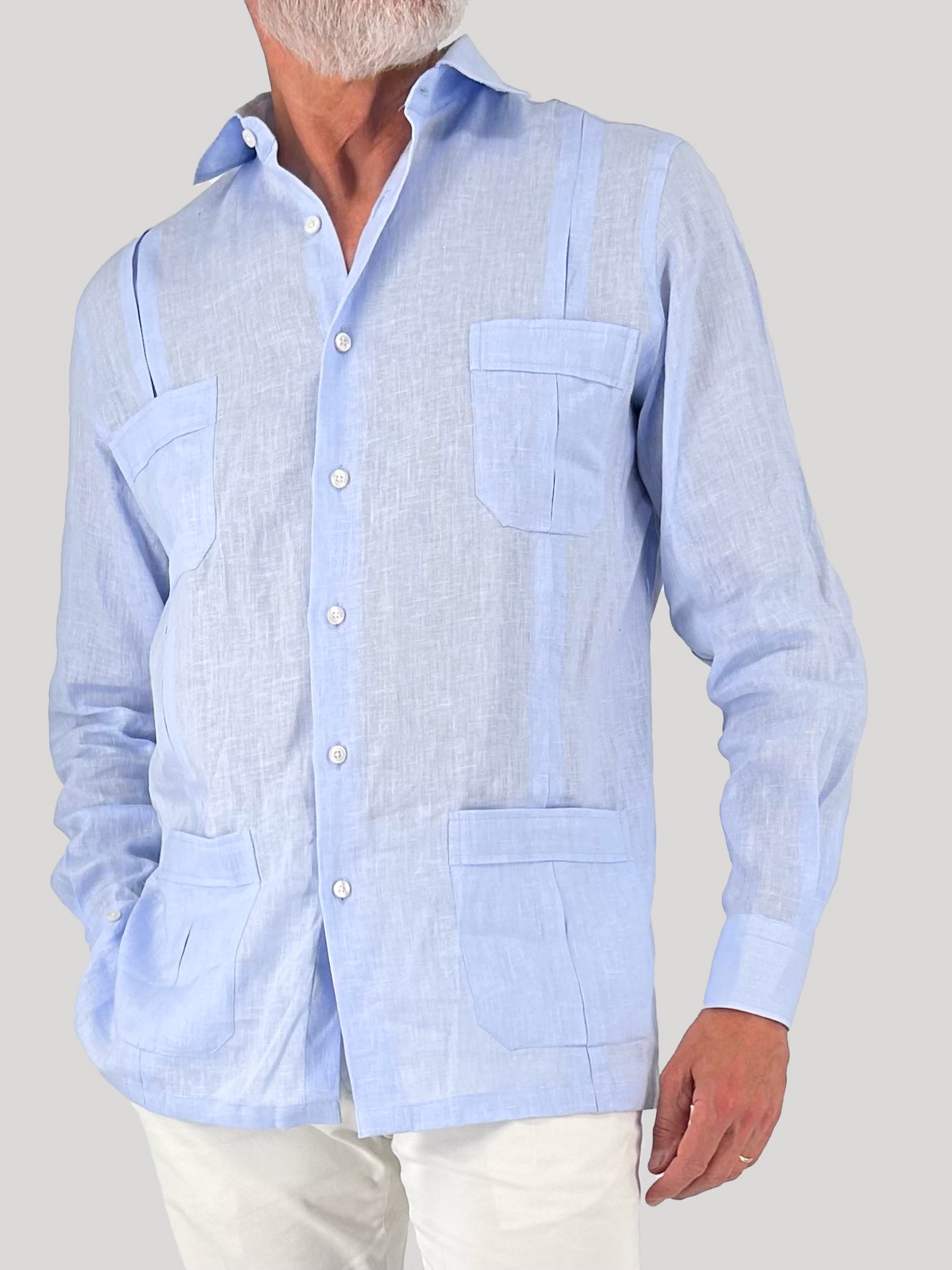 Guayabera Azul