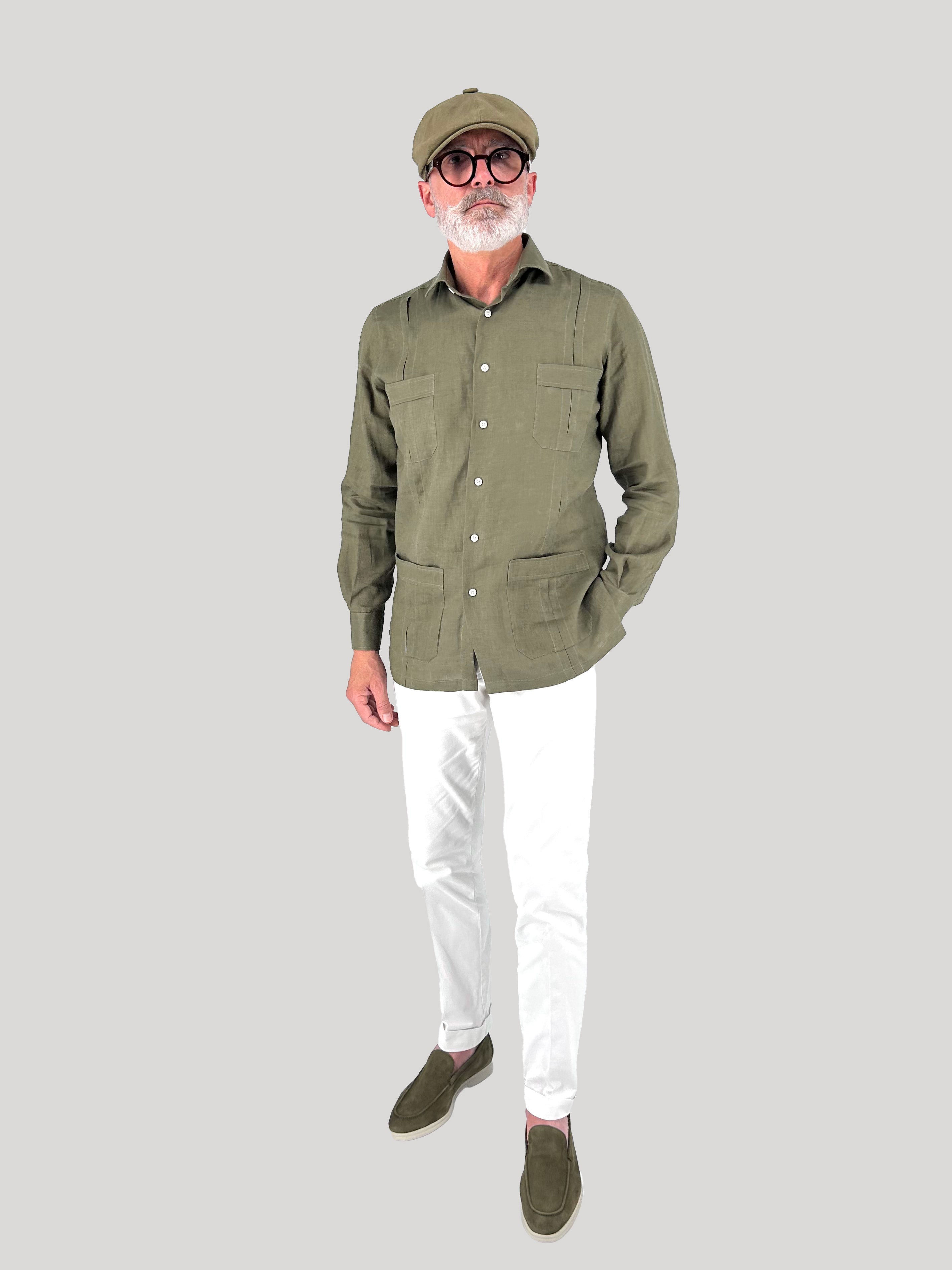Guayabera Verde