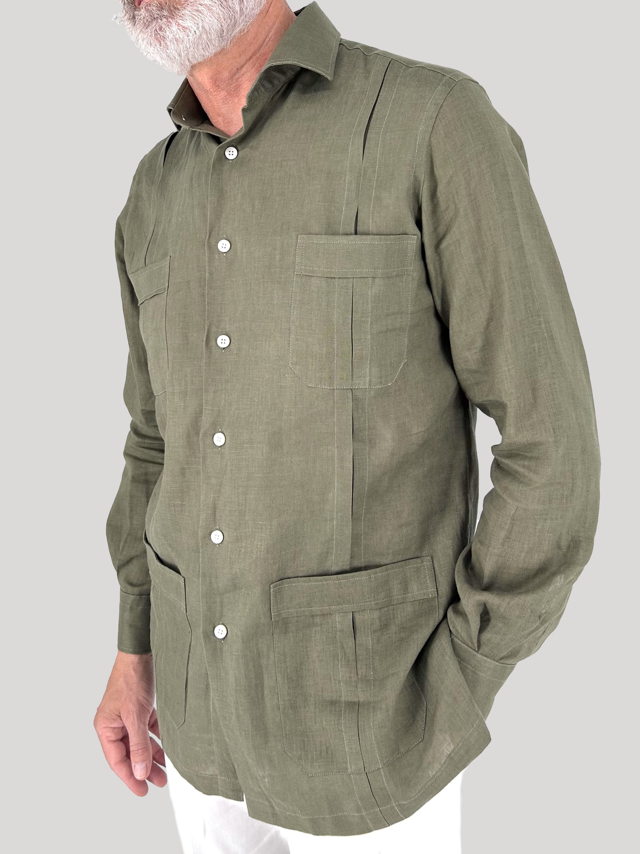 Guayabera Verde