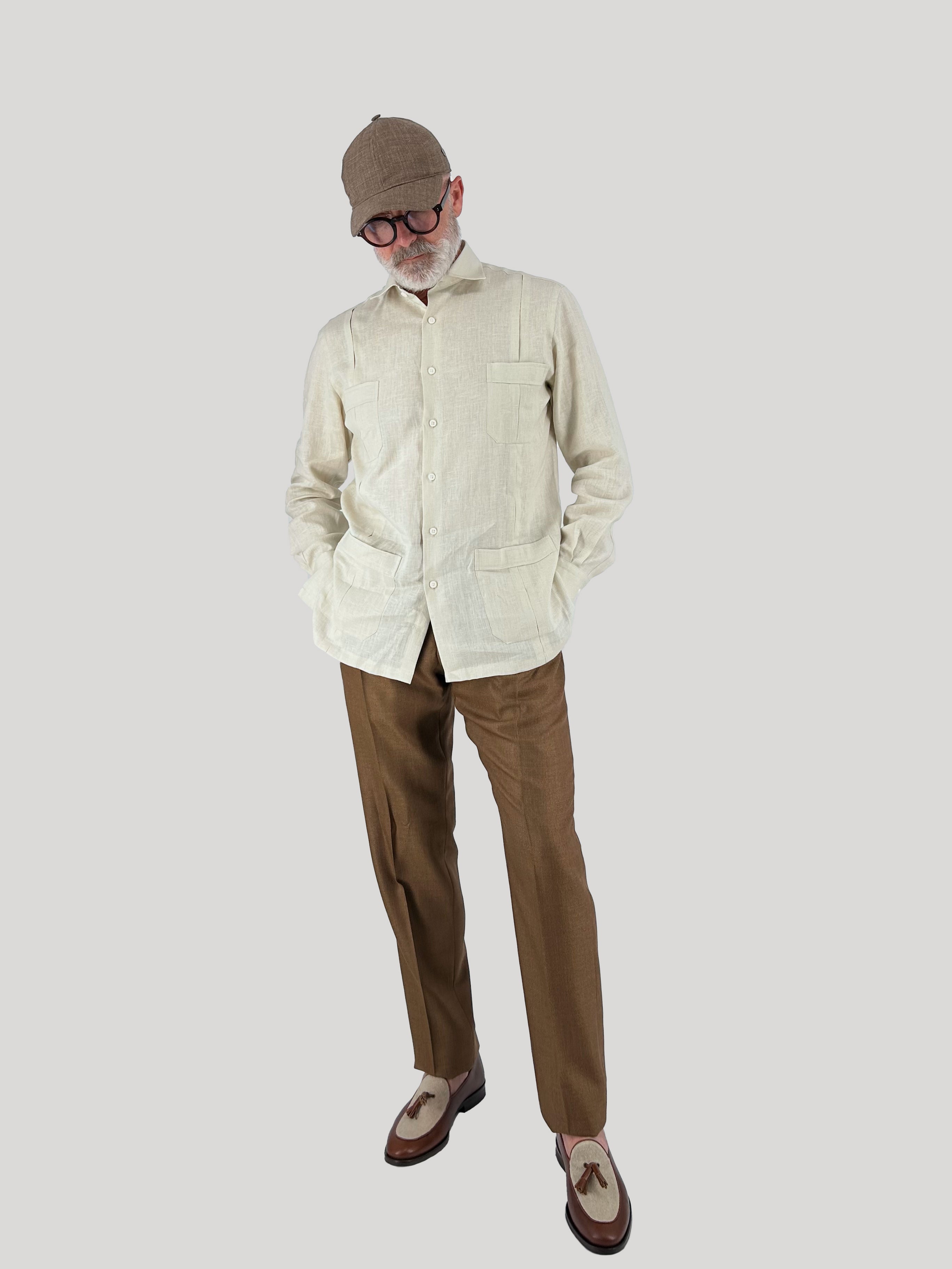 Guayabera Beige