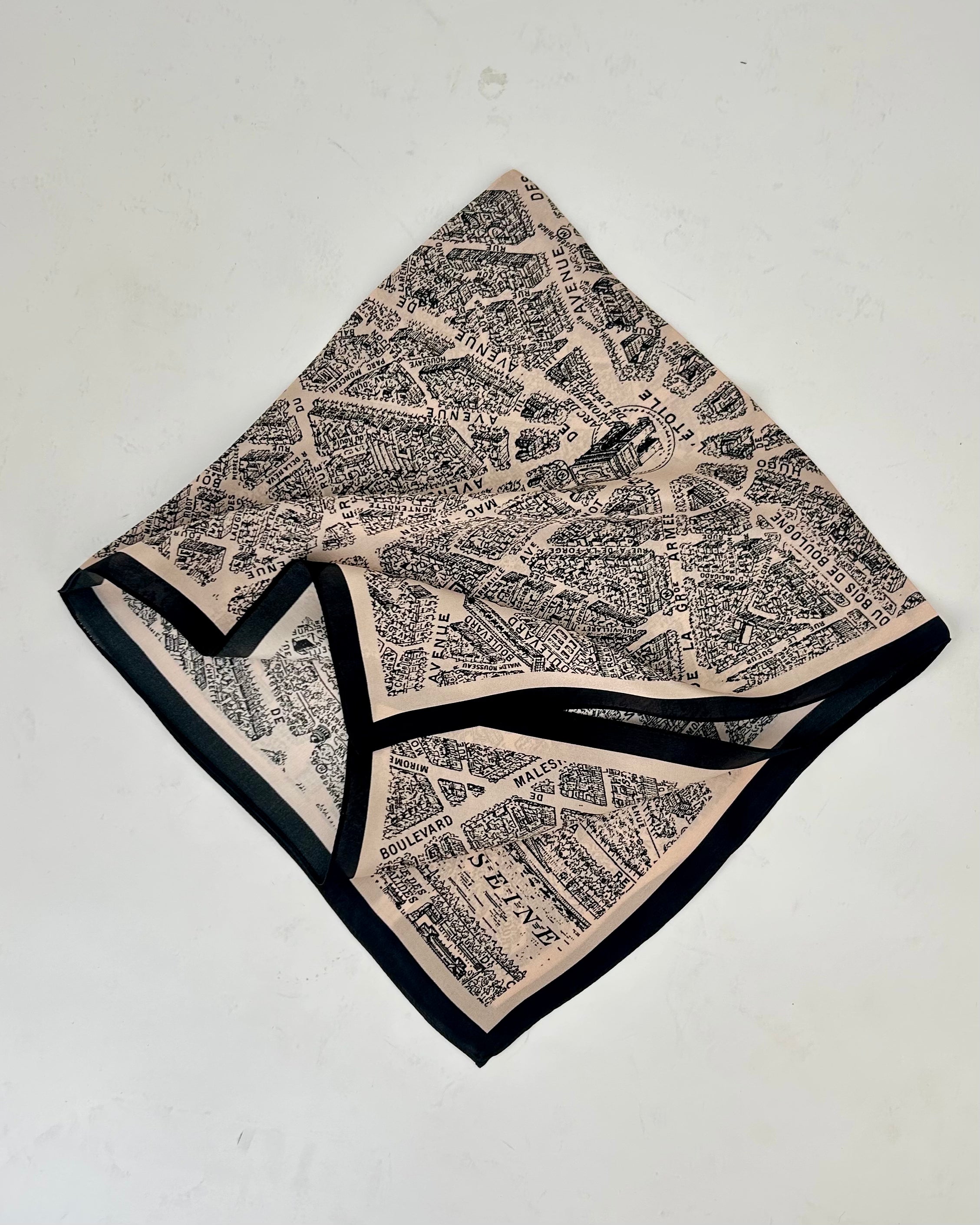 Pañuelo Seda Cuello Paris