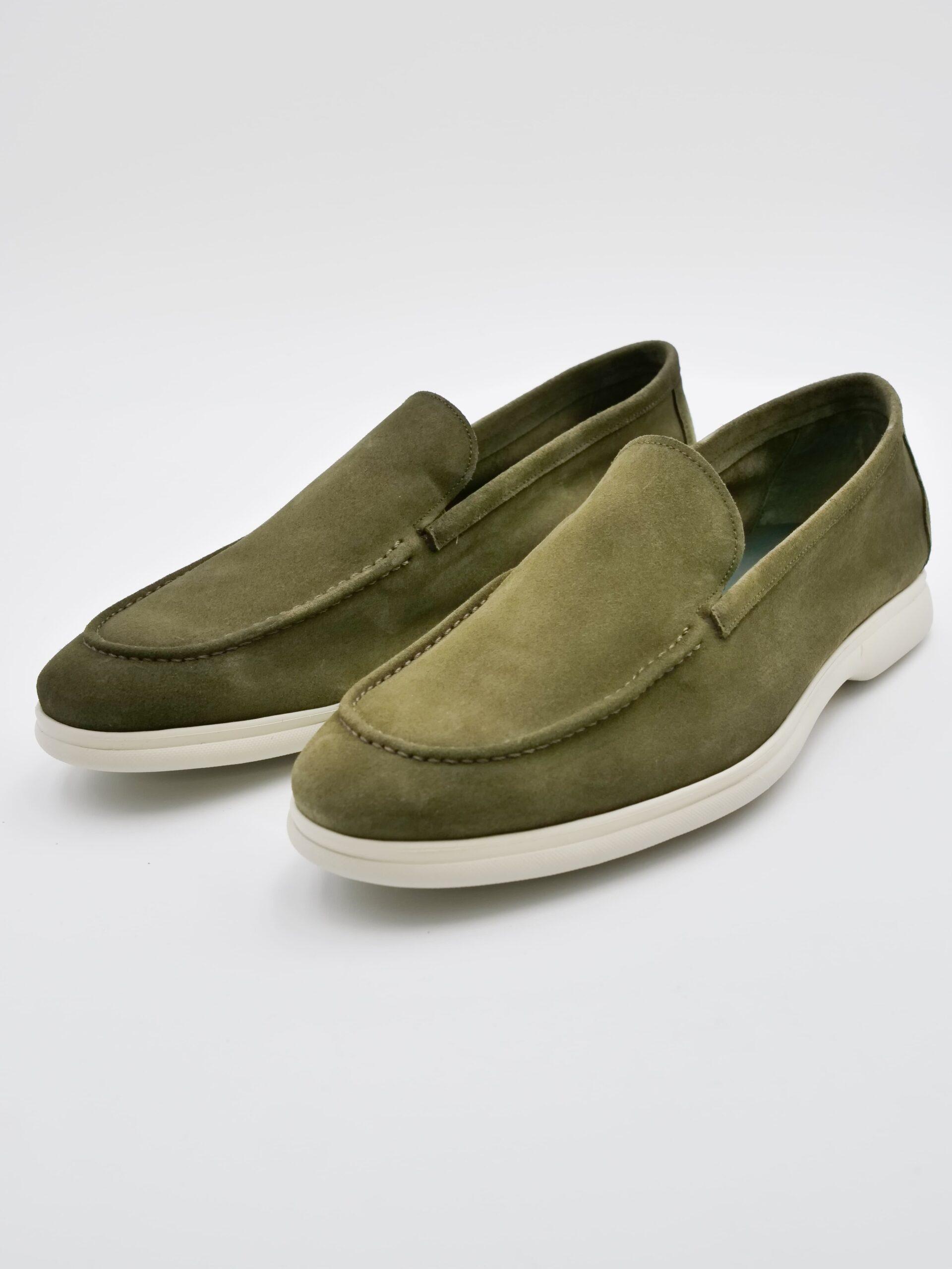 Zapato Paolo de Serraje Verde