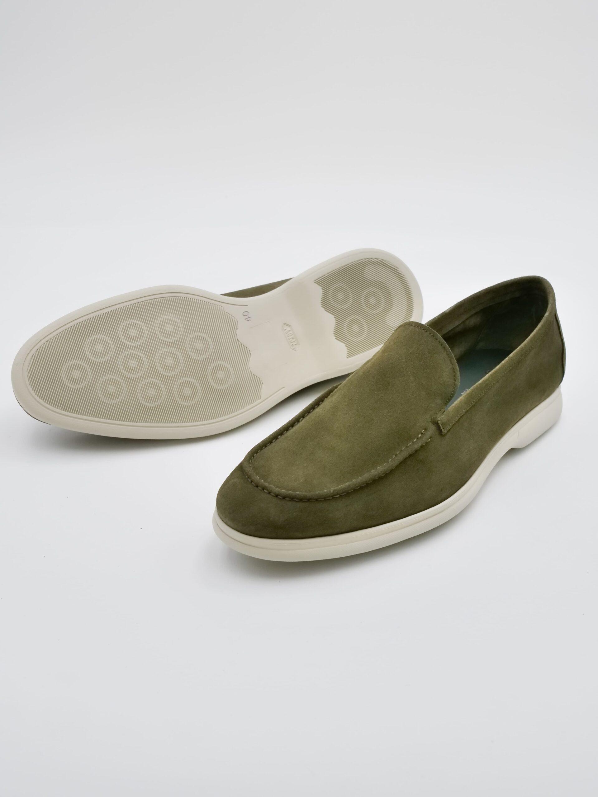 Zapato Paolo de Serraje Verde