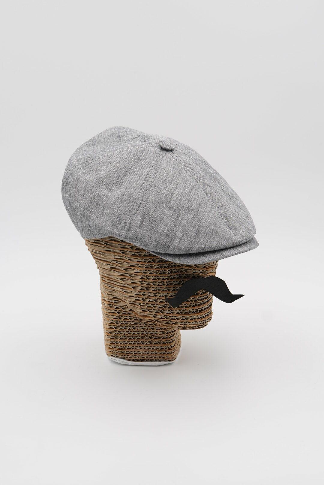 Gray Oxford Cap