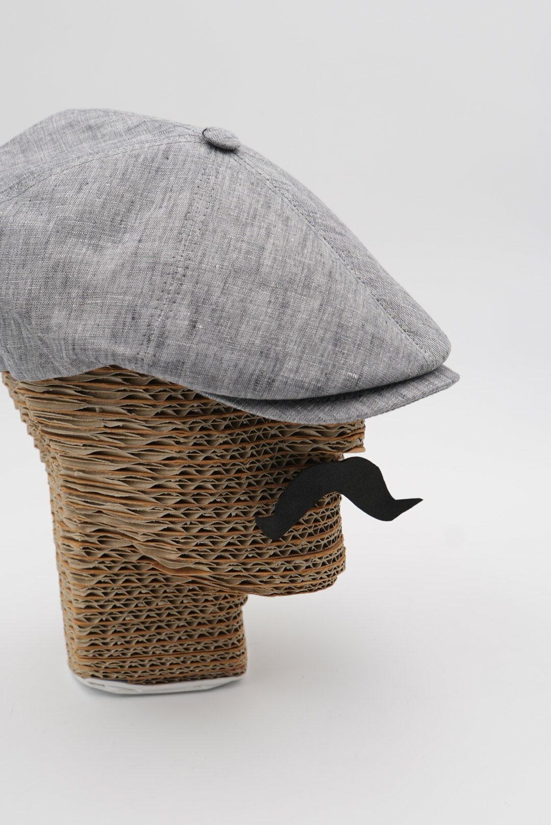 Gray Oxford Cap