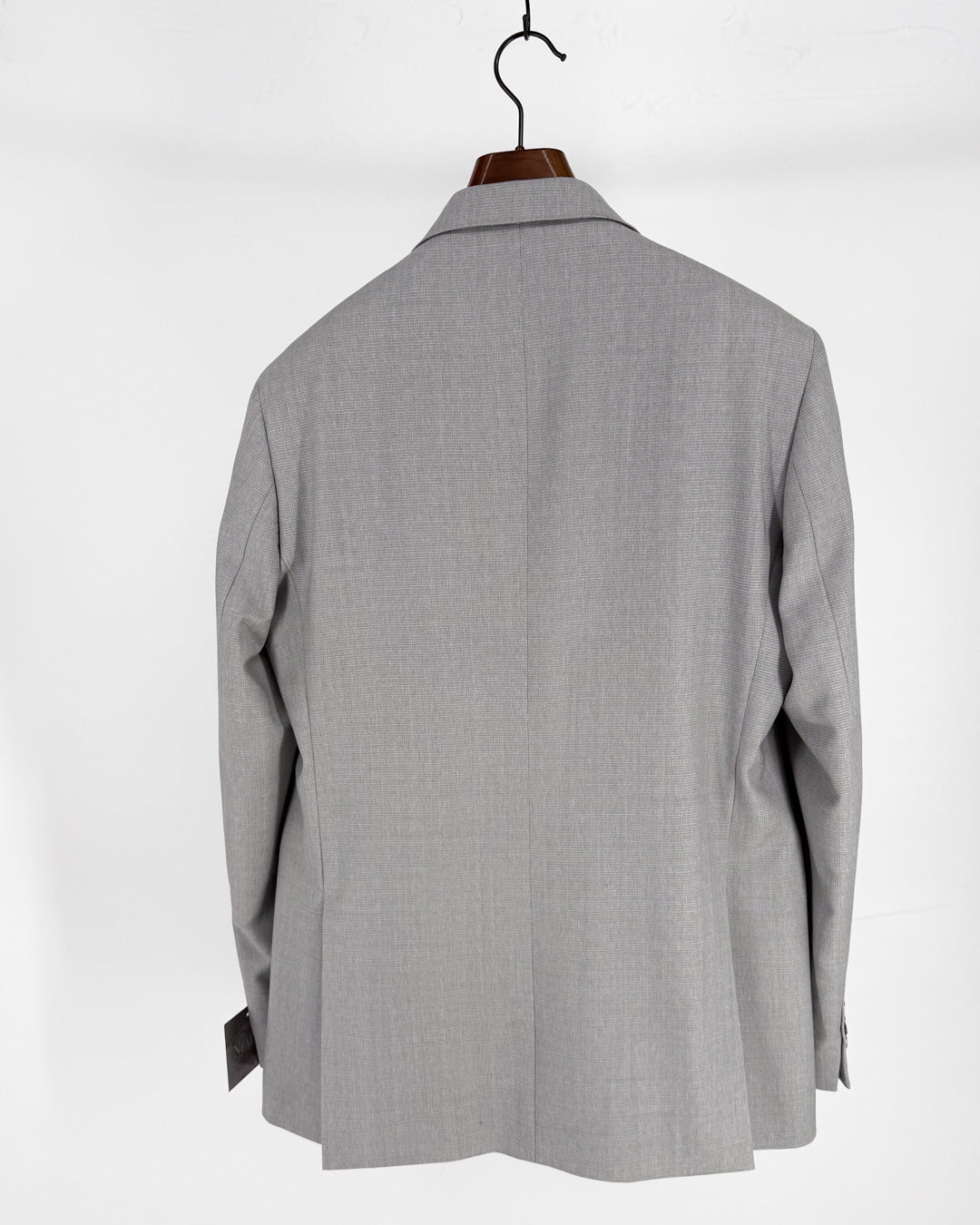 Traje Gris Piedra Cruzado Biella
